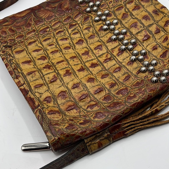 Raviani Garland Texas leather crossbody bag - Picture 3 of 8